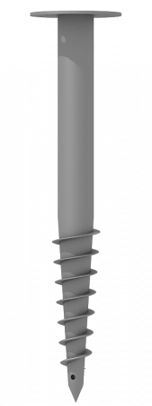 Винтовая свая. Грунт ГФ-021 - СВМ-F 57 (3) - 1500